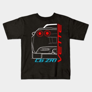 Vette C6 ZR1 Kids T-Shirt